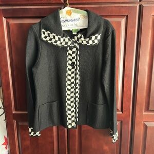 Vintage Talbots Sweat Jacket/Sweater size PM